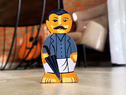 The Village Hearth: Ceylon Character Magnet Set (Set of 8)