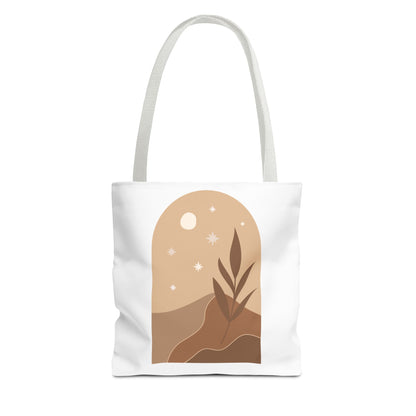 Boho Night Sky Tote Bag - Nature-Inspired Eco-Friendly Carryall, Leisure, Beach Days, Travel, Gifts for Her