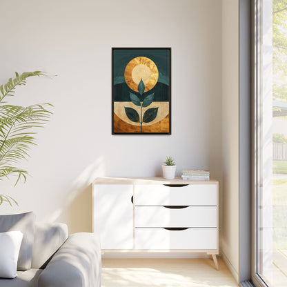 Framed Art Print - Modern Botanical Wall Decor, Nature Inspired Artwork for Home, Gift for Plant Lovers, Housewarming Decoration, [...]