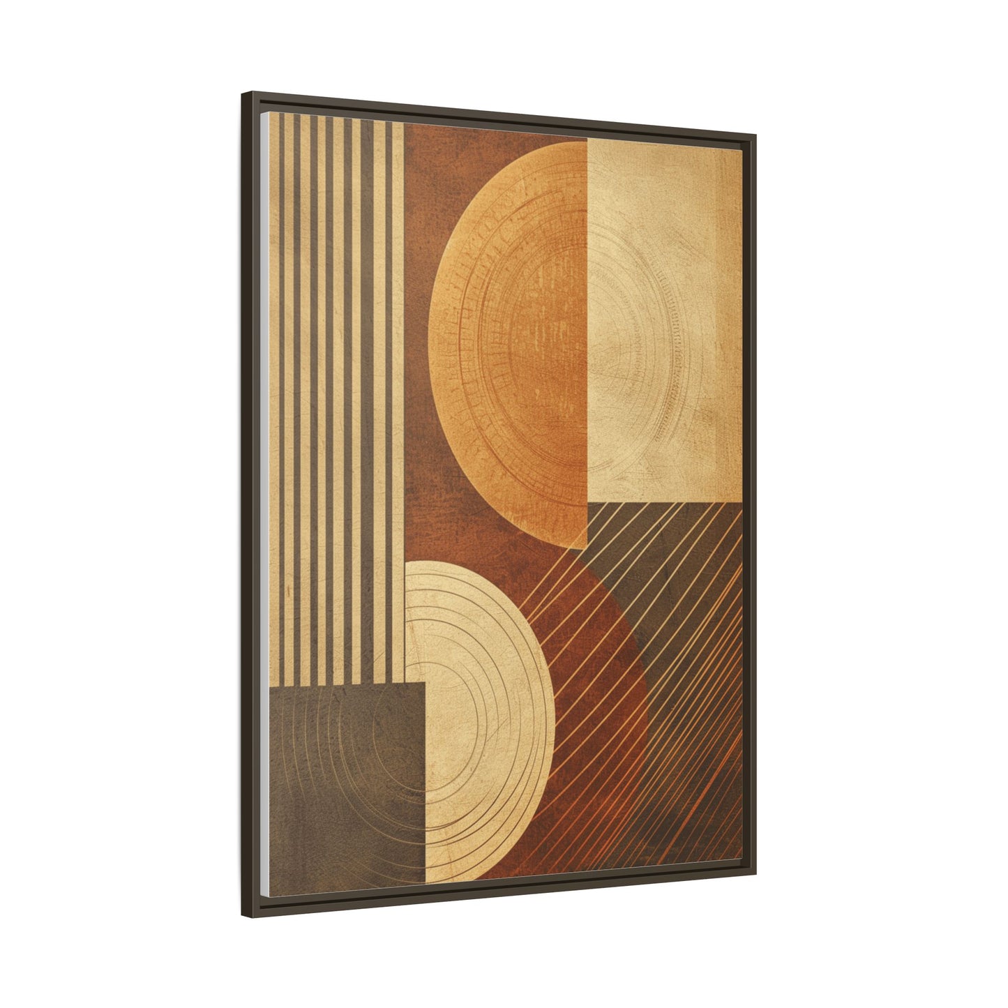 Modern Abstract Wall Art Print, Geometric Matte Canvas, Home Decor, Living Room Artwork, Boho Chic Decor, Housewarming Gift