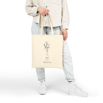 The 'Intent' Minimalist Botanical Tote