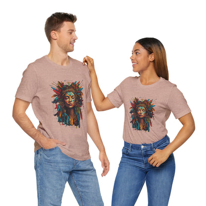 Bohemian Spirit Tee | Colorful Goddess Shirt, Artistic Graphic Tee, Festival Top, Unique Gift for Her, Boho Clothing
