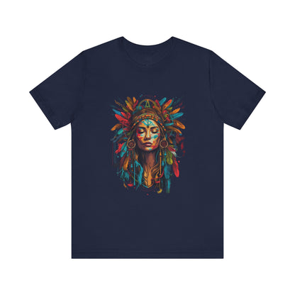 Bohemian Spirit Tee | Colorful Goddess Shirt, Artistic Graphic Tee, Festival Top, Unique Gift for Her, Boho Clothing
