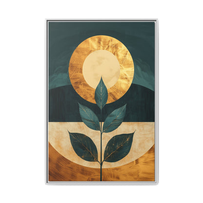 Framed Art Print - Modern Botanical Wall Decor, Nature Inspired Artwork for Home, Gift for Plant Lovers, Housewarming Decoration, [...]