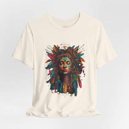 Bohemian Spirit Tee | Colorful Goddess Shirt, Artistic Graphic Tee, Festival Top, Unique Gift for Her, Boho Clothing