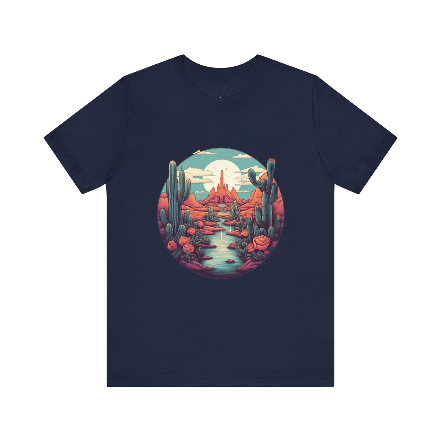 Desert Sunset Tee, Relaxed Fit Shirt, Nature Lover Gift, Casual Wear, Summer Vibes, Outdoor Adventure Clothing