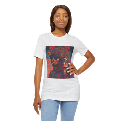 Bohemian Vibes Unisex Tee, Perfect for Festivals, Concerts, Casual Outings, Gifts, Unisex Graphic Shirt, Psychedelic Art T-Shirt