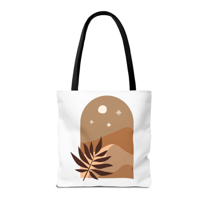 Bohemian Tote Bag with Nature Design, Eco-Friendly Carryall, Floral Shopper, Gift for Nature Lovers, Everyday Tote