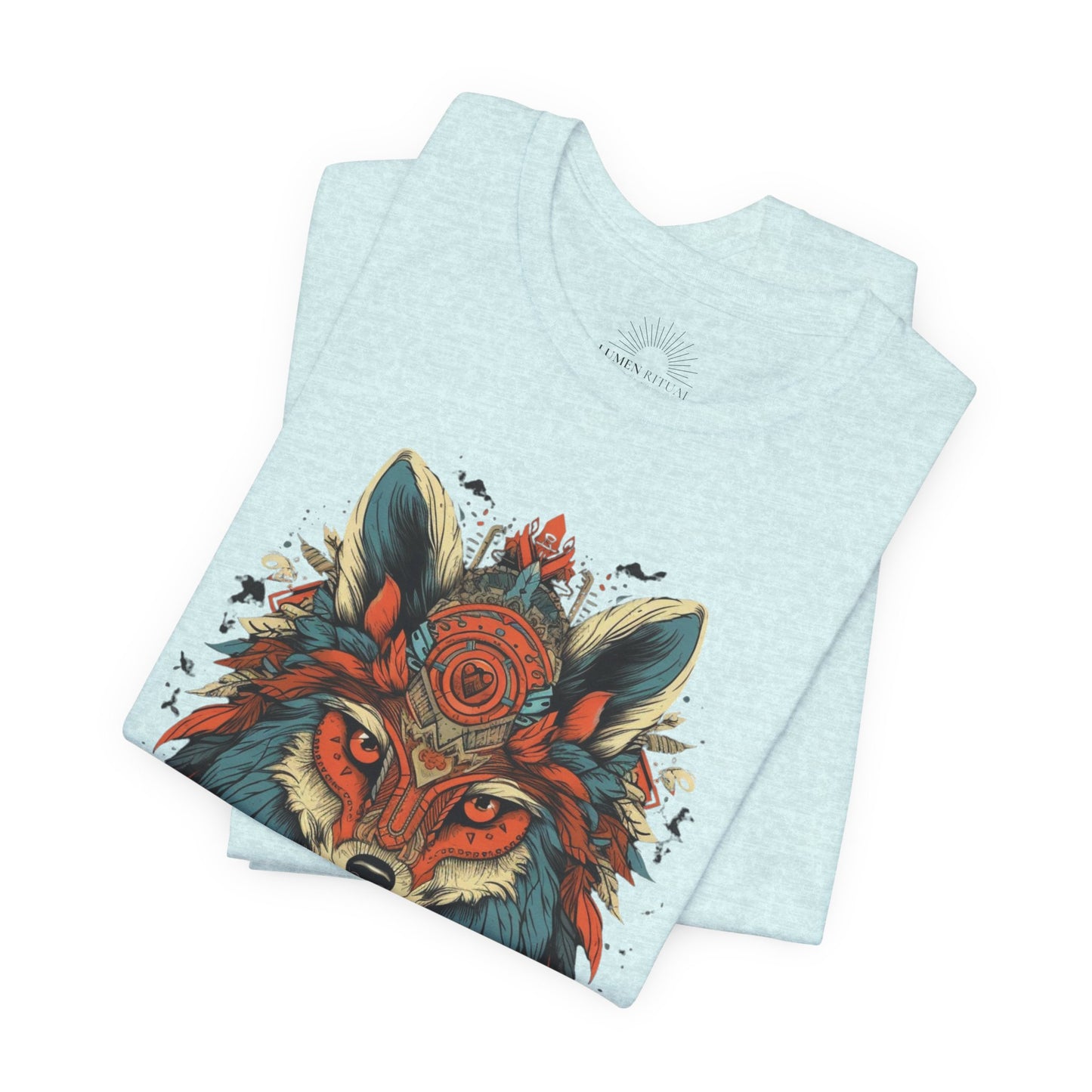 Bohemian Wolf Graphic Tee | Cool T-Shirt, Casual Wear, Nature Lover Gift, Festival Outfit, Unisex Style