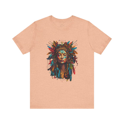 Bohemian Spirit Tee | Colorful Goddess Shirt, Artistic Graphic Tee, Festival Top, Unique Gift for Her, Boho Clothing