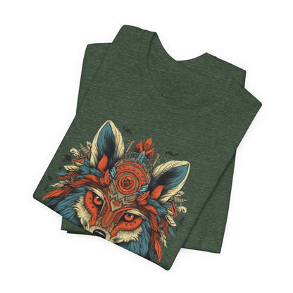 Bohemian Wolf Graphic Tee | Cool T-Shirt, Casual Wear, Nature Lover Gift, Festival Outfit, Unisex Style