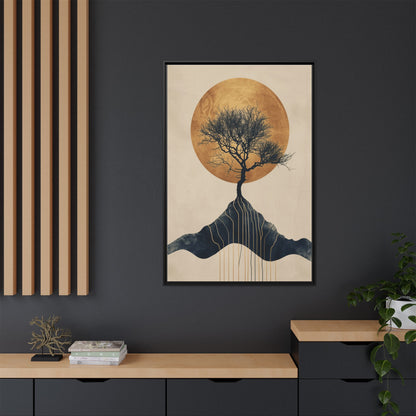 Framed Art Print, Scenic Wall Decor, Nature Art, Living Room Decor, Gift for Nature Lovers, Home Office Decoration