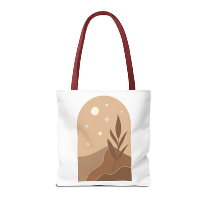 Boho Night Sky Tote Bag - Nature-Inspired Eco-Friendly Carryall, Leisure, Beach Days, Travel, Gifts for Her