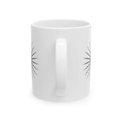 Boho-Inspired Ceramic Mug - Perfect for Coffee Lovers, Gift for Friends, Home Decor, Unique Cup for Tea, Eco-Friendly Drinkware