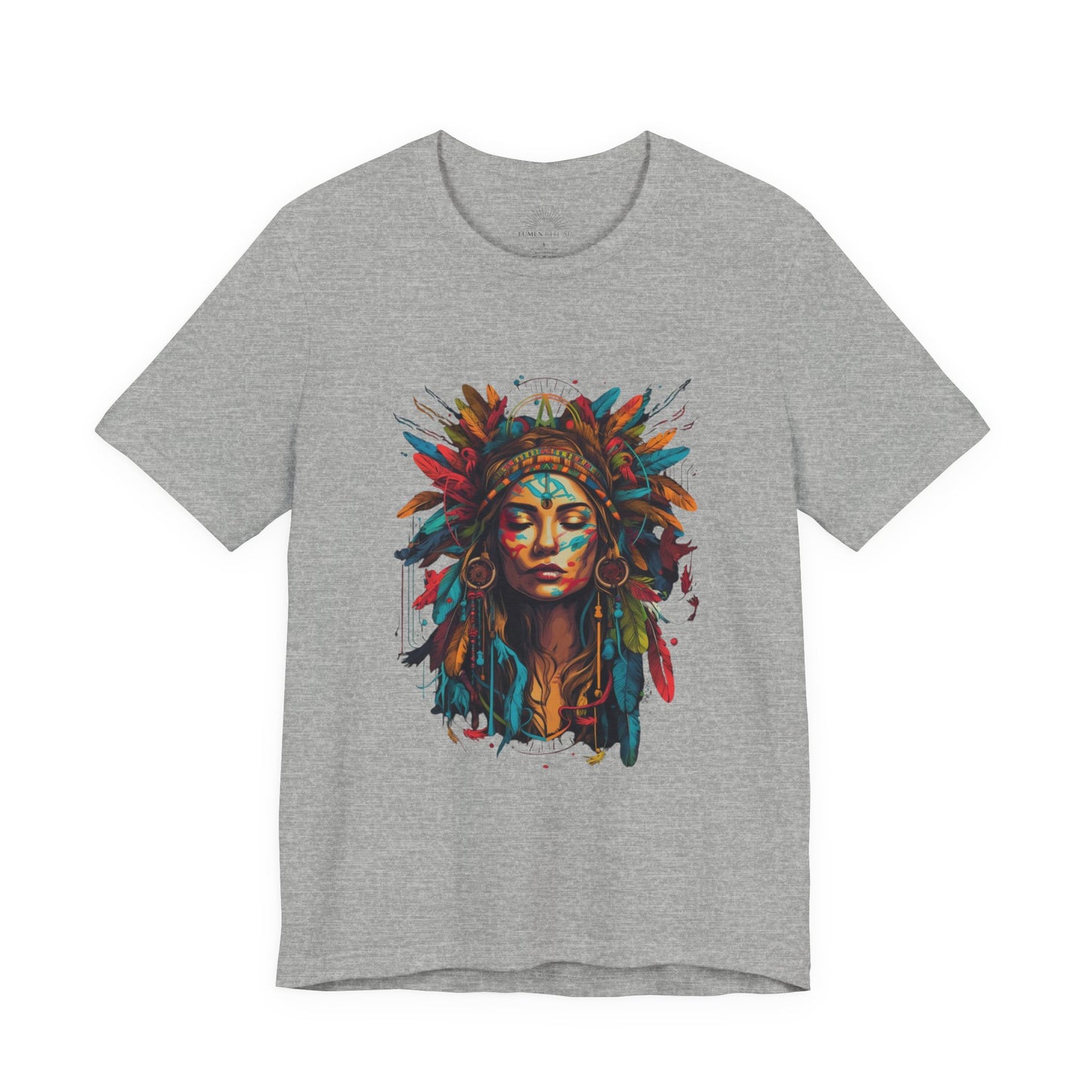 Bohemian Spirit Tee | Colorful Goddess Shirt, Artistic Graphic Tee, Festival Top, Unique Gift for Her, Boho Clothing