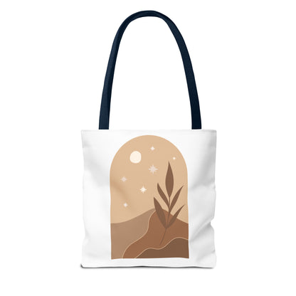 Boho Night Sky Tote Bag - Nature-Inspired Eco-Friendly Carryall, Leisure, Beach Days, Travel, Gifts for Her