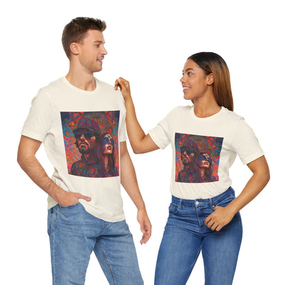 Bohemian Vibes Unisex Tee, Perfect for Festivals, Concerts, Casual Outings, Gifts, Unisex Graphic Shirt, Psychedelic Art T-Shirt