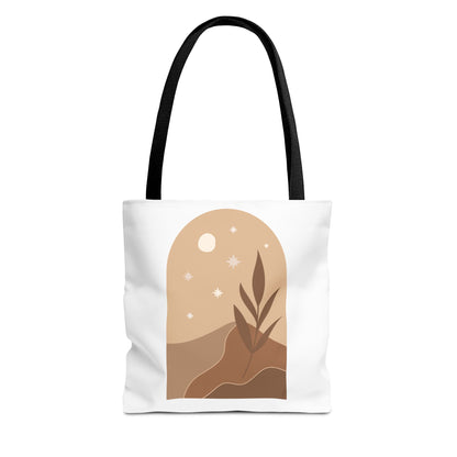 Boho Night Sky Tote Bag - Nature-Inspired Eco-Friendly Carryall, Leisure, Beach Days, Travel, Gifts for Her