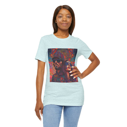 Bohemian Vibes Unisex Tee, Perfect for Festivals, Concerts, Casual Outings, Gifts, Unisex Graphic Shirt, Psychedelic Art T-Shirt