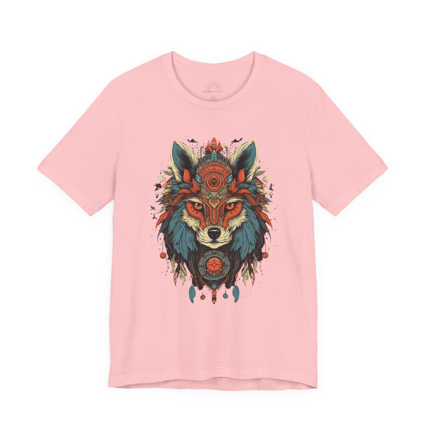 Bohemian Wolf Graphic Tee | Cool T-Shirt, Casual Wear, Nature Lover Gift, Festival Outfit, Unisex Style
