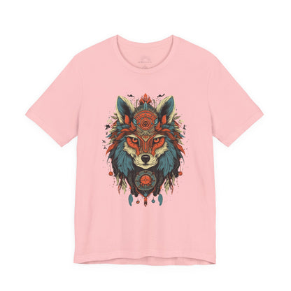 Bohemian Wolf Graphic Tee | Cool T-Shirt, Casual Wear, Nature Lover Gift, Festival Outfit, Unisex Style