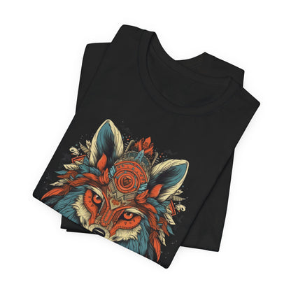 Bohemian Wolf Graphic Tee | Cool T-Shirt, Casual Wear, Nature Lover Gift, Festival Outfit, Unisex Style
