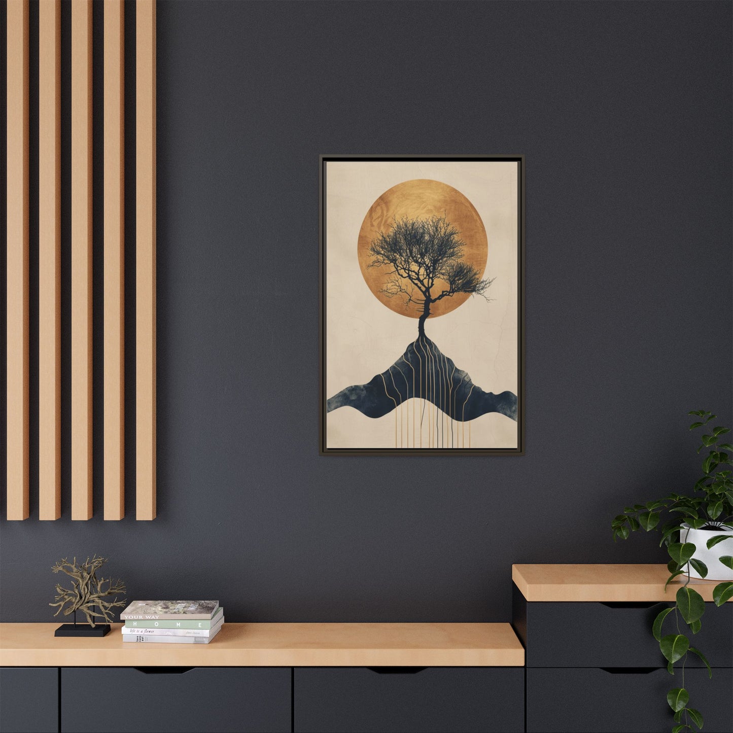 Framed Art Print, Scenic Wall Decor, Nature Art, Living Room Decor, Gift for Nature Lovers, Home Office Decoration