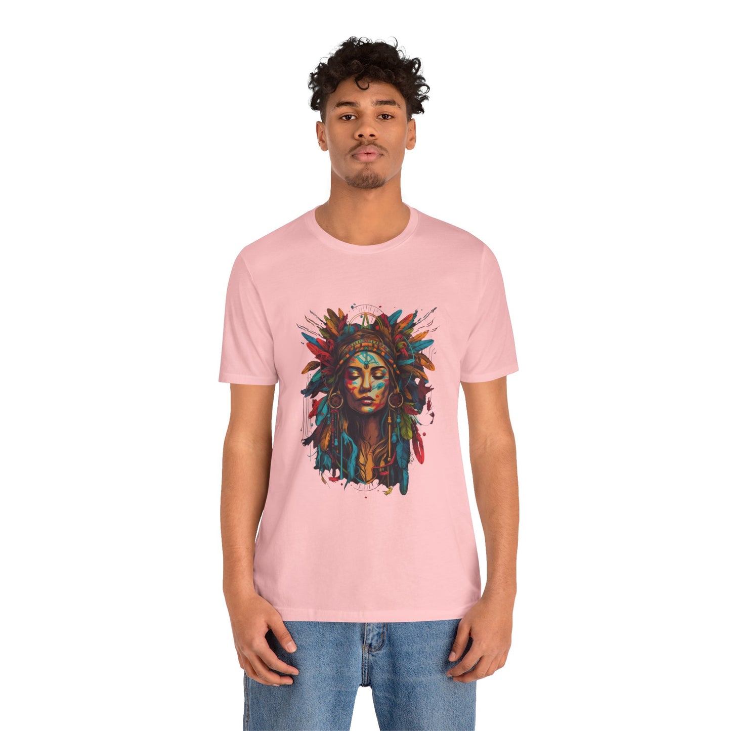 Bohemian Spirit Tee | Colorful Goddess Shirt, Artistic Graphic Tee, Festival Top, Unique Gift for Her, Boho Clothing