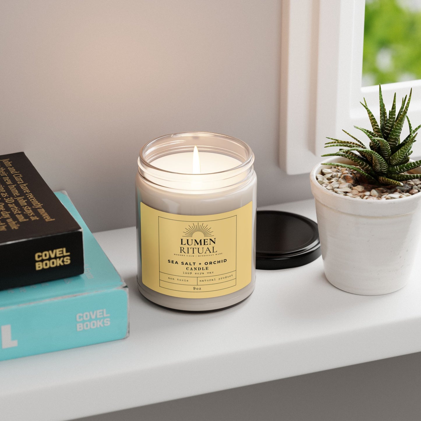 Scented Soy Candle - Apple Harvest, Fall Candle, Eco-Friendly Home Decor, Gift for Her, Cozy Vibes, Relaxation