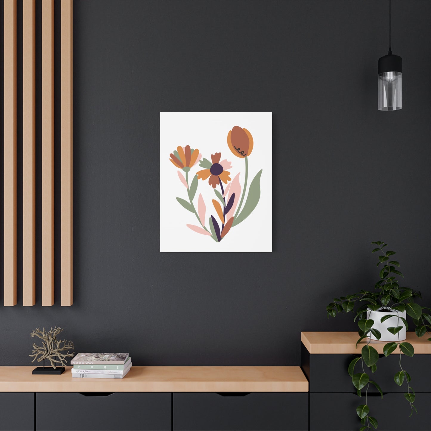 The 'Bloom' Botanical Canvas Art