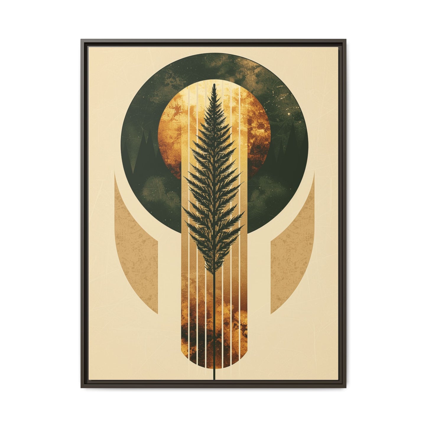 Framed Wall Art, Nature-Inspired Decor, Bohemian Home Accents, Gift for Nature Lovers, Relaxing Atmosphere, Wall Decor