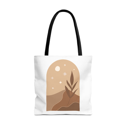 Boho Night Sky Tote Bag - Nature-Inspired Eco-Friendly Carryall, Leisure, Beach Days, Travel, Gifts for Her