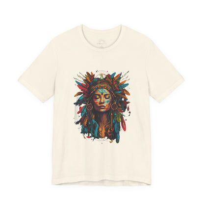 Bohemian Spirit Tee | Colorful Goddess Shirt, Artistic Graphic Tee, Festival Top, Unique Gift for Her, Boho Clothing