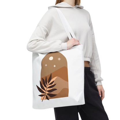 Bohemian Tote Bag with Nature Design, Eco-Friendly Carryall, Floral Shopper, Gift for Nature Lovers, Everyday Tote