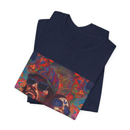 Bohemian Vibes Unisex Tee, Perfect for Festivals, Concerts, Casual Outings, Gifts, Unisex Graphic Shirt, Psychedelic Art T-Shirt