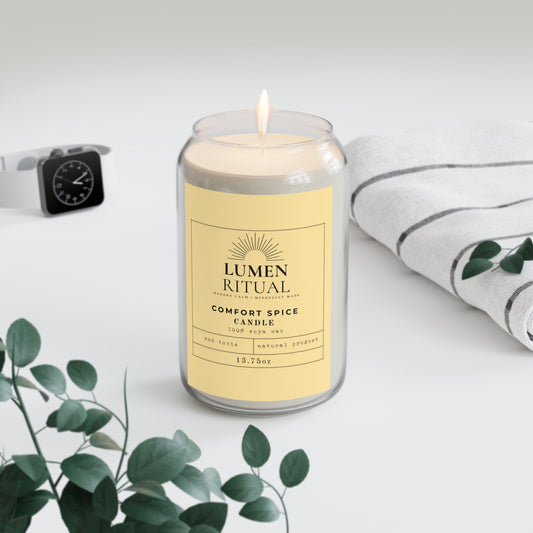 The Ritual | Comfort Spice Scented Candle | Warm & Cozy Aroma for Home | Perfect Gift for Holidays, Self-Care, Relaxation, Housewarming, and Aromatherapy