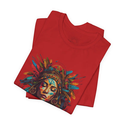 Bohemian Spirit Tee | Colorful Goddess Shirt, Artistic Graphic Tee, Festival Top, Unique Gift for Her, Boho Clothing