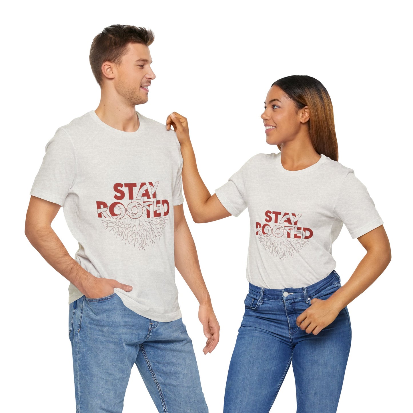 Stay Rooted Unisex Short Sleeve Tee | Nature Lovers Shirt, Eco-Friendly Gift, Casual Wear, Inspirational Design, Unisex Apparel