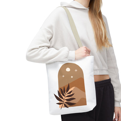 Bohemian Tote Bag with Nature Design, Eco-Friendly Carryall, Floral Shopper, Gift for Nature Lovers, Everyday Tote
