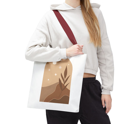 Boho Night Sky Tote Bag - Nature-Inspired Eco-Friendly Carryall, Leisure, Beach Days, Travel, Gifts for Her