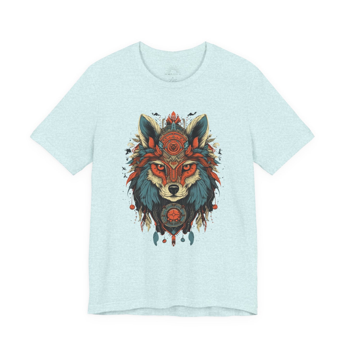 Bohemian Wolf Graphic Tee | Cool T-Shirt, Casual Wear, Nature Lover Gift, Festival Outfit, Unisex Style