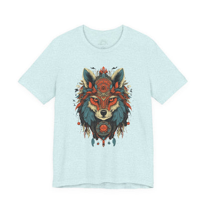 Bohemian Wolf Graphic Tee | Cool T-Shirt, Casual Wear, Nature Lover Gift, Festival Outfit, Unisex Style