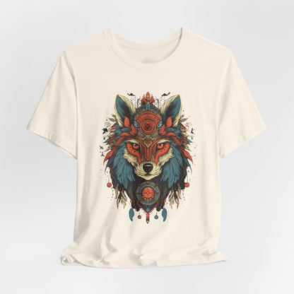 Bohemian Wolf Graphic Tee | Cool T-Shirt, Casual Wear, Nature Lover Gift, Festival Outfit, Unisex Style