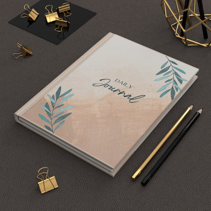 Daily Reflection Journal, Elegant Hardcover Journal, Lumen Ritual Note-taking Book, Personal Diary, Self-Care Planner