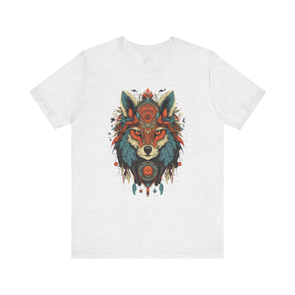 Bohemian Wolf Graphic Tee | Cool T-Shirt, Casual Wear, Nature Lover Gift, Festival Outfit, Unisex Style