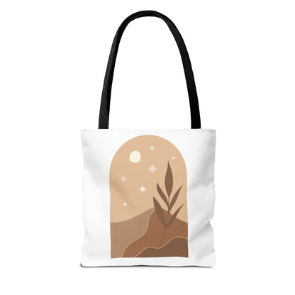 Boho Night Sky Tote Bag - Nature-Inspired Eco-Friendly Carryall, Leisure, Beach Days, Travel, Gifts for Her