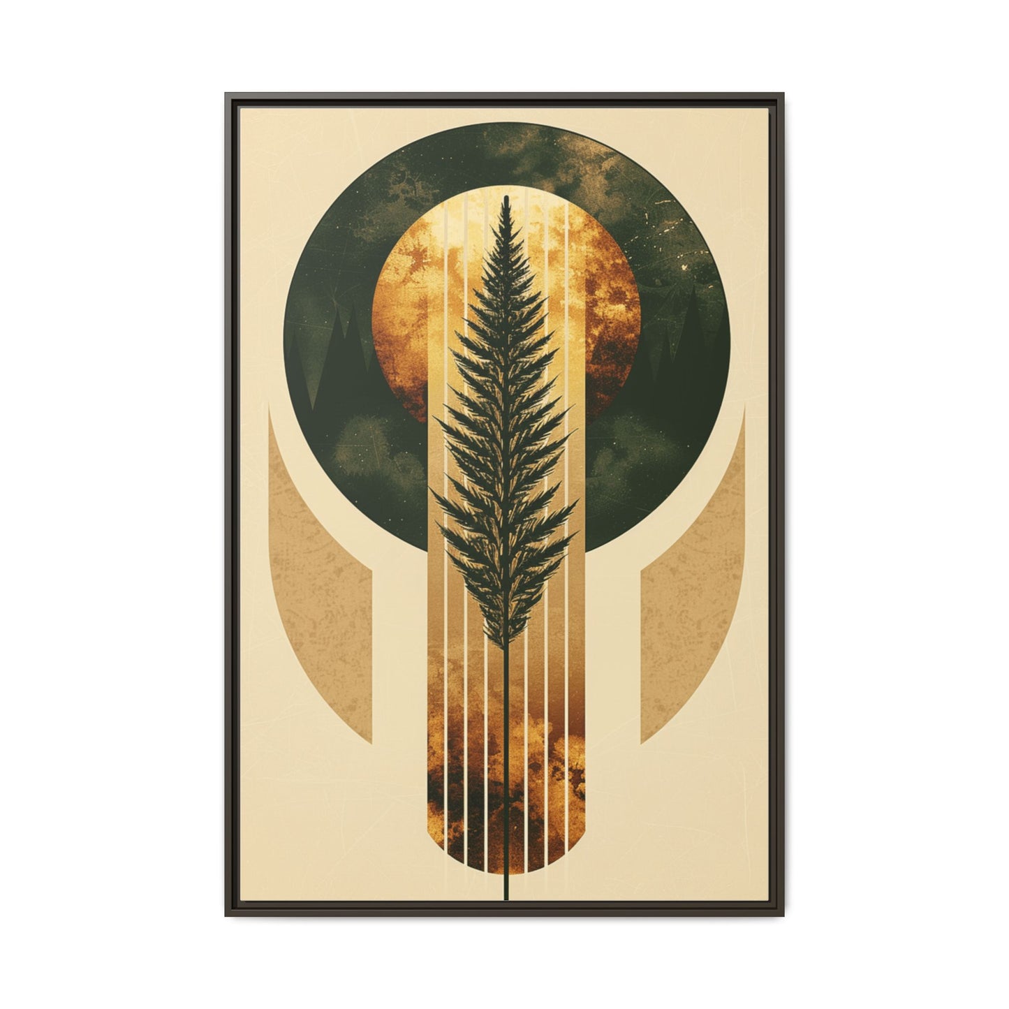 Framed Wall Art, Nature-Inspired Decor, Bohemian Home Accents, Gift for Nature Lovers, Relaxing Atmosphere, Wall Decor