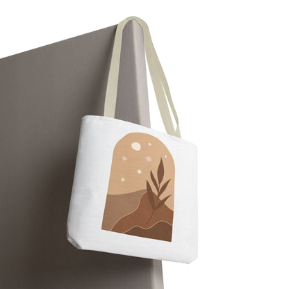 Boho Night Sky Tote Bag - Nature-Inspired Eco-Friendly Carryall, Leisure, Beach Days, Travel, Gifts for Her