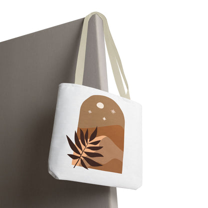 Bohemian Tote Bag with Nature Design, Eco-Friendly Carryall, Floral Shopper, Gift for Nature Lovers, Everyday Tote