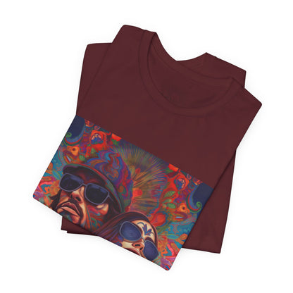 Bohemian Vibes Unisex Tee, Perfect for Festivals, Concerts, Casual Outings, Gifts, Unisex Graphic Shirt, Psychedelic Art T-Shirt